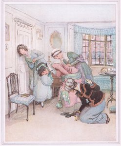 Miss Susan: I think I hear their voices in dispute by Hugh Thomson
